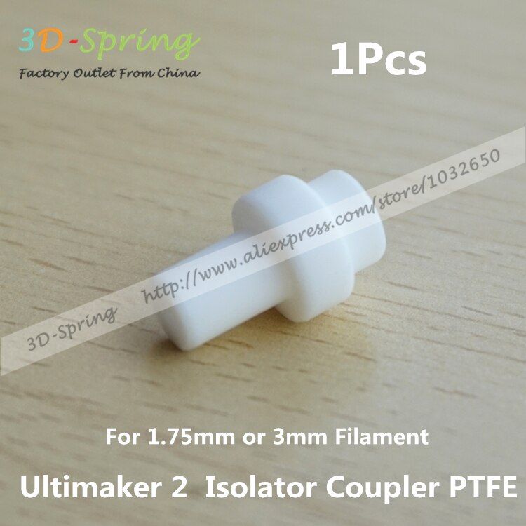 Ultimaker 2 UM2 Hotend Isolator Koppeling PTFE Teflon Binnenbus voor 3D Printer 1.75mm 3mm Filament