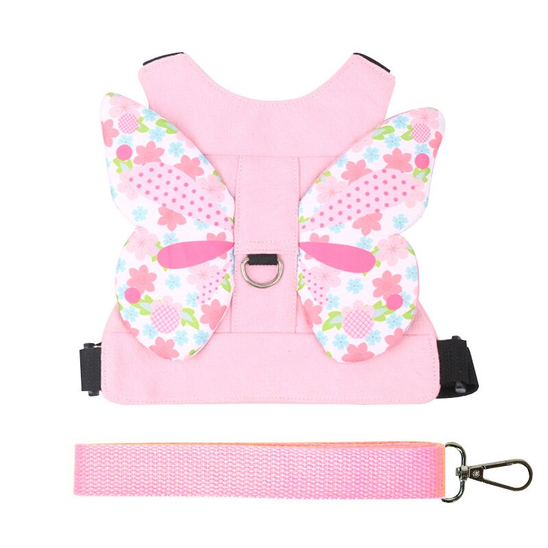Baby Anti-Lost Safety Harness Strap Children Safety Towing Rope Toddler Walking Traction Rope Kids Walking Towing Line: pink