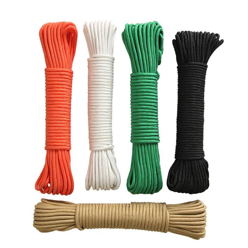 30M / 50M Solid Braided Nylon Rope Rot and Weather... – Grandado