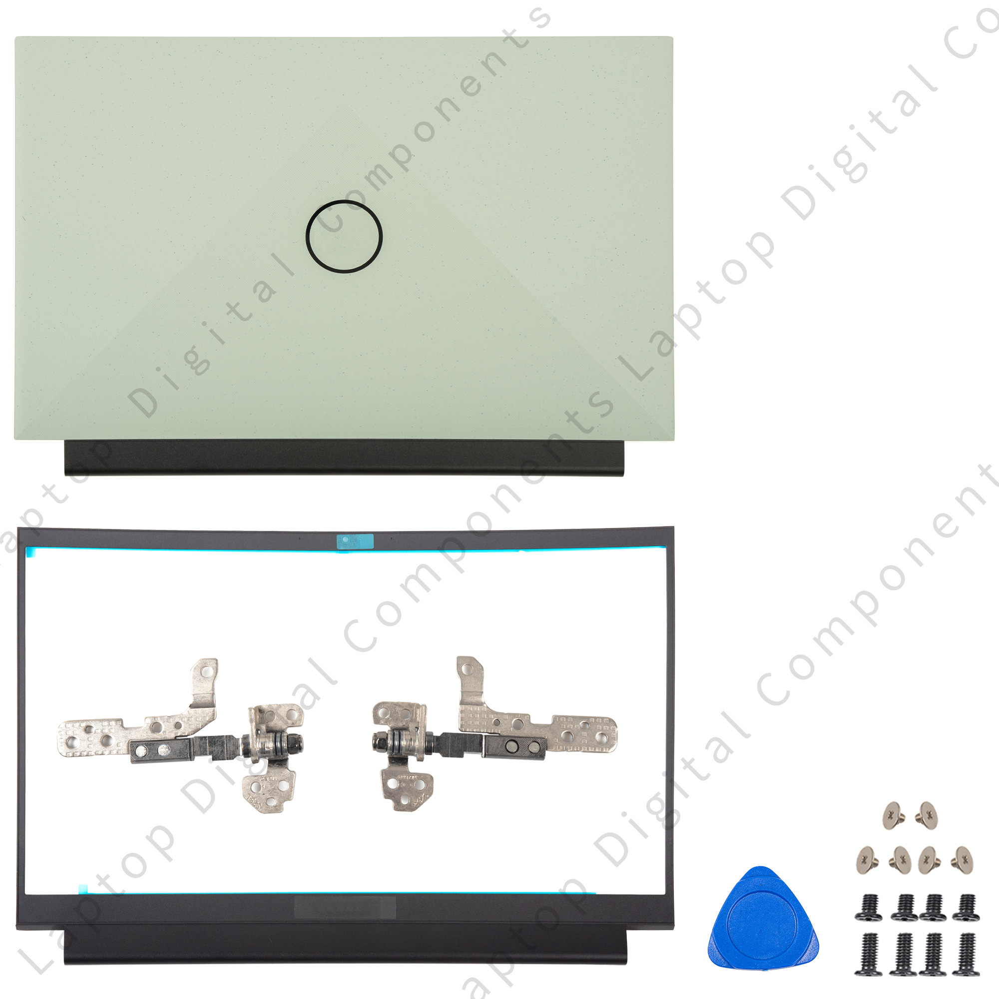 Nowość Pokrowiec na laptopa Dell G15 5510 5511 5515 5520 5525 Pokrywa tylna LCD Przednia ramka Palmrest Dolna obudowa Zawiasy Pokrywa notebooka