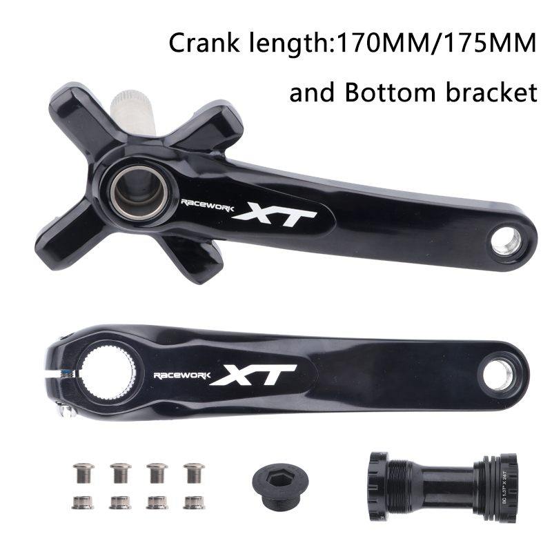 104BCD 170/175Mm Xt Crank Mtb Crankstel 32/34/36/38/40/42T Smalle Brede Kettingblad Mountainbike Tandwiel Fiets Kettingwiel: Crank and BB / 175mm