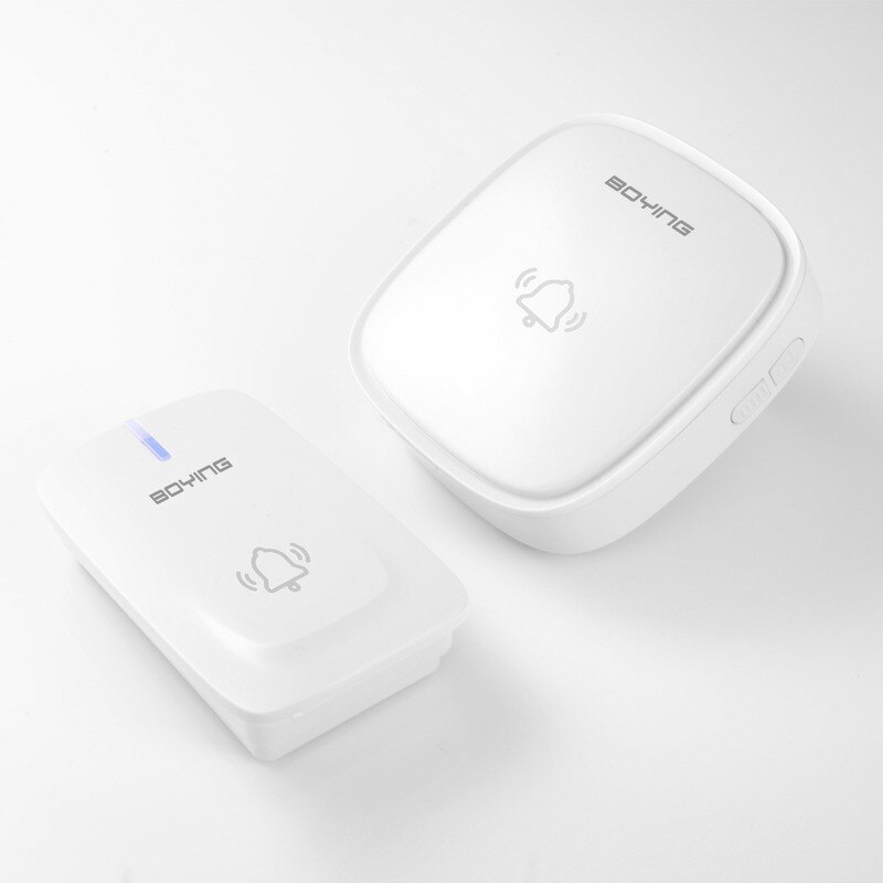 Draadloze Deurbel Led 2 Knop 3 Ontvanger Batterij Aangedreven 32 Tune Liedjes Ring Afstandsbediening Home Security 100M Deur bell