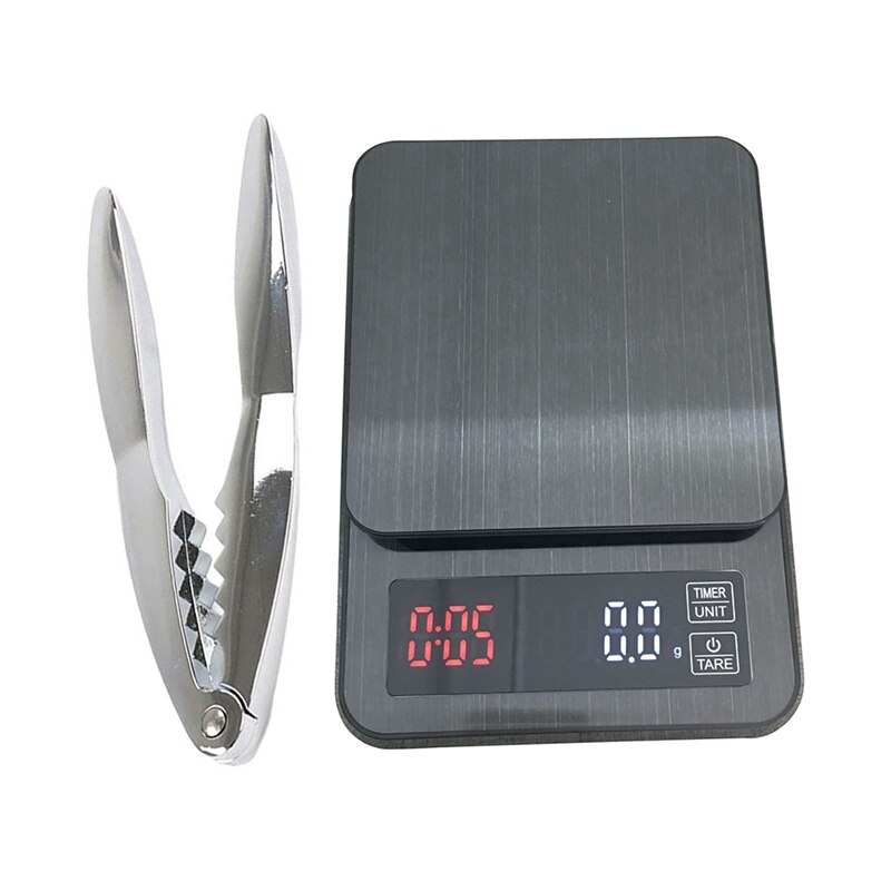 Ensemble d'outils de fruits de mer, casse-noix, multifonctionnel, outil de fruits de mer, outil de crabe et poinçon à main, acier inoxydable chronométrage de la balance à café: Default Title