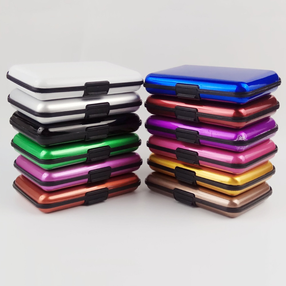 Business Card Case Houder Plastic Pocket Case Box Cover Credit Opbergtas Waterdichte Kaarthouder Portemonnee Voor Vrouwen Mannen