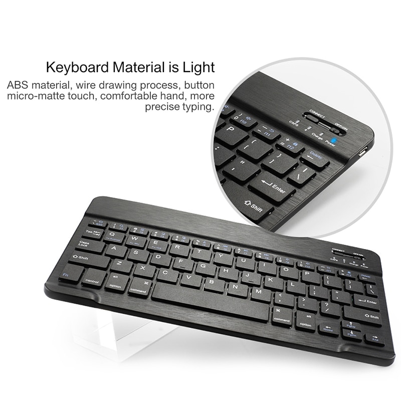 Bluetooth keyboard Tablet Case for Samsung Galaxy Tab A 10.1 SM-T510 SM-T515 T510 T515 Leather Cover Detachable keyboard