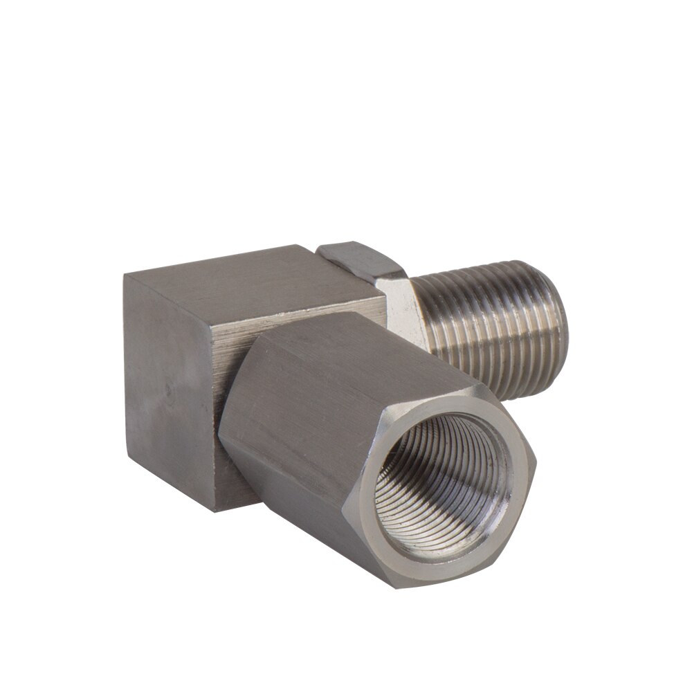 Universal M18*1.5 Oxygen Sensor Extender 90 Degree 02 Bung Extension Catalytic Converter O2 Oxygen Sensor Spacer
