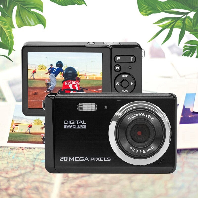 Cámara Digital de 8 megapíxeles pulgadas TFT LCD recargable HD cámara de vídeo cámara Digital estudiantes cámaras con Zoom Digital 8X/12 MP/HD