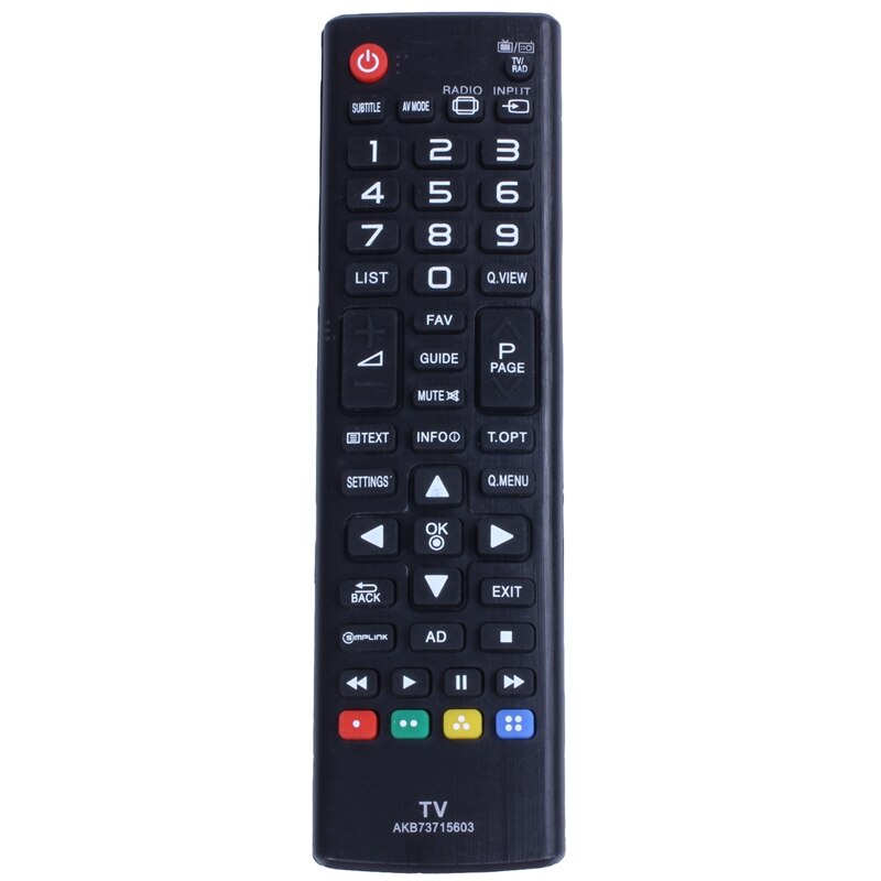 Universal akb 73715603 fjärrkontroll för  lg 43 lf 540v 43 uf 675v 49 lf 540v hd led tv: Default Title
