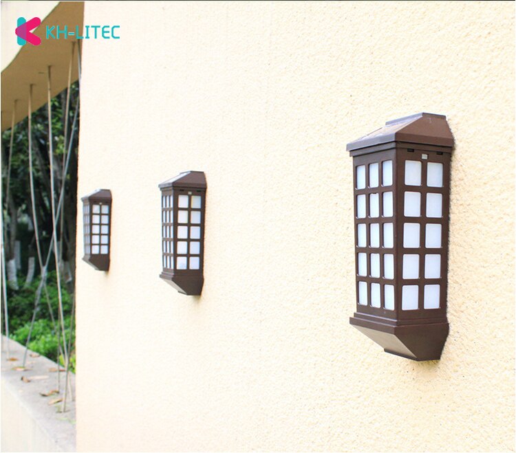 Led Solar Light Outdoor Solar Lamp Tuin Wandlamp Villa Lamp Waterdicht Hek Trappen Lamp Voor Tuin Decoratie