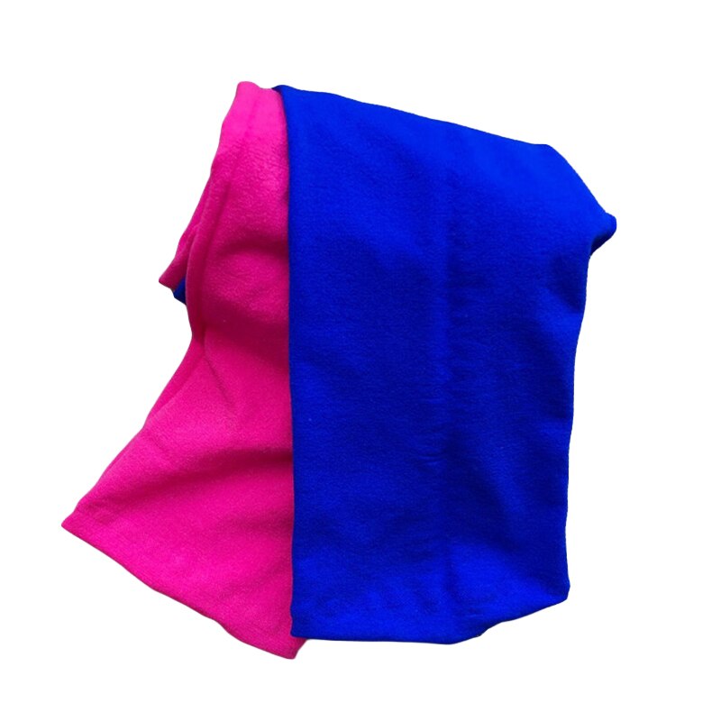 printemps et automne fille couleur bébé velours Ballet collants enfants deux couleurs couture Leggings AB chaussettes enfants danse collants: Rose-Royal blue