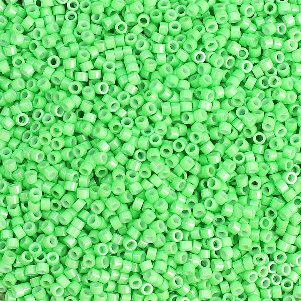 10g 1.6mm perle de riz peinture à l'huile perle Antique couleur perles de verre uniforme perles de rocaille d'espacement en vrac pour la fabrication de bijoux bricolage couture: Flash blanc