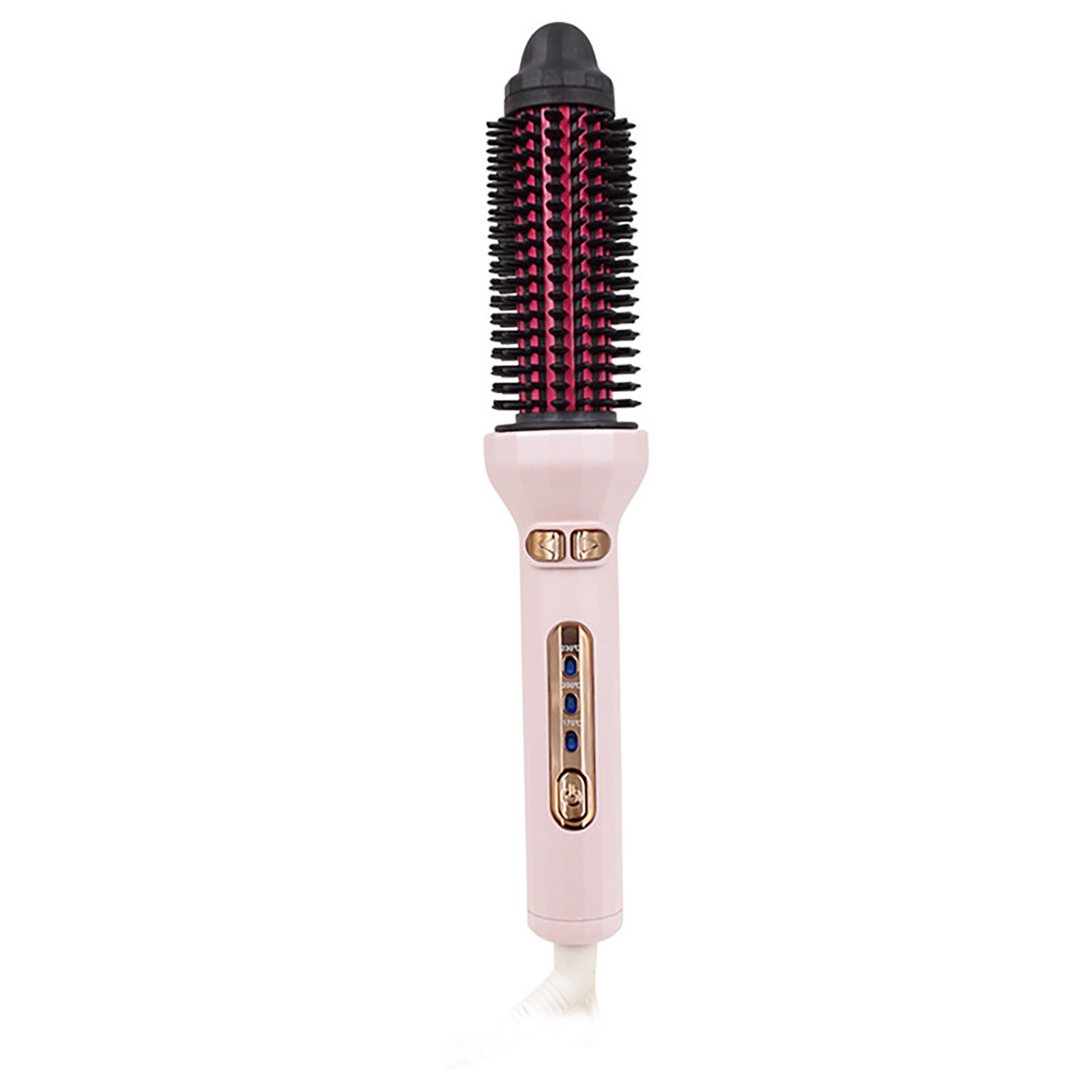 Beauty Devices Hair Straightener Ion Curling Hair Styler 30sec Fast Heating Straightener 2 IN 1 Hair Waver Styling: Pink