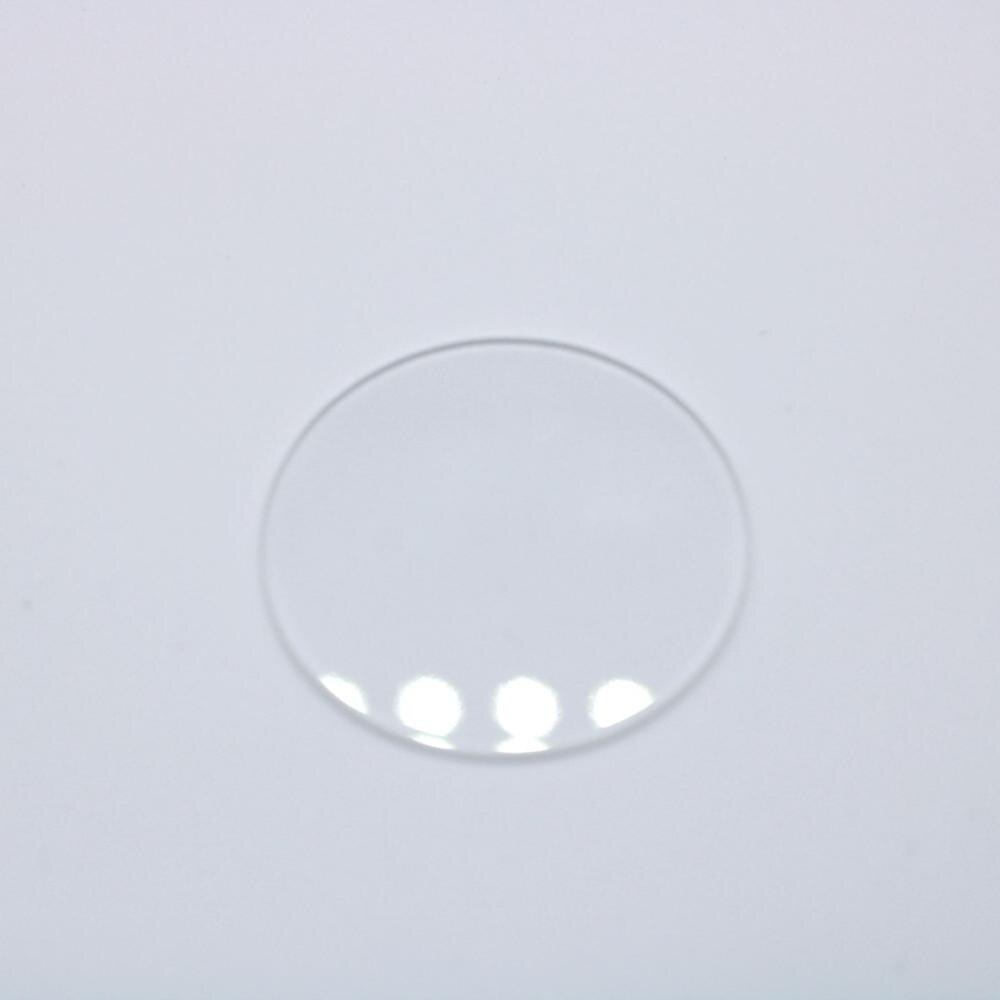 30mm round clear transparent 3.3 borosilicate glass