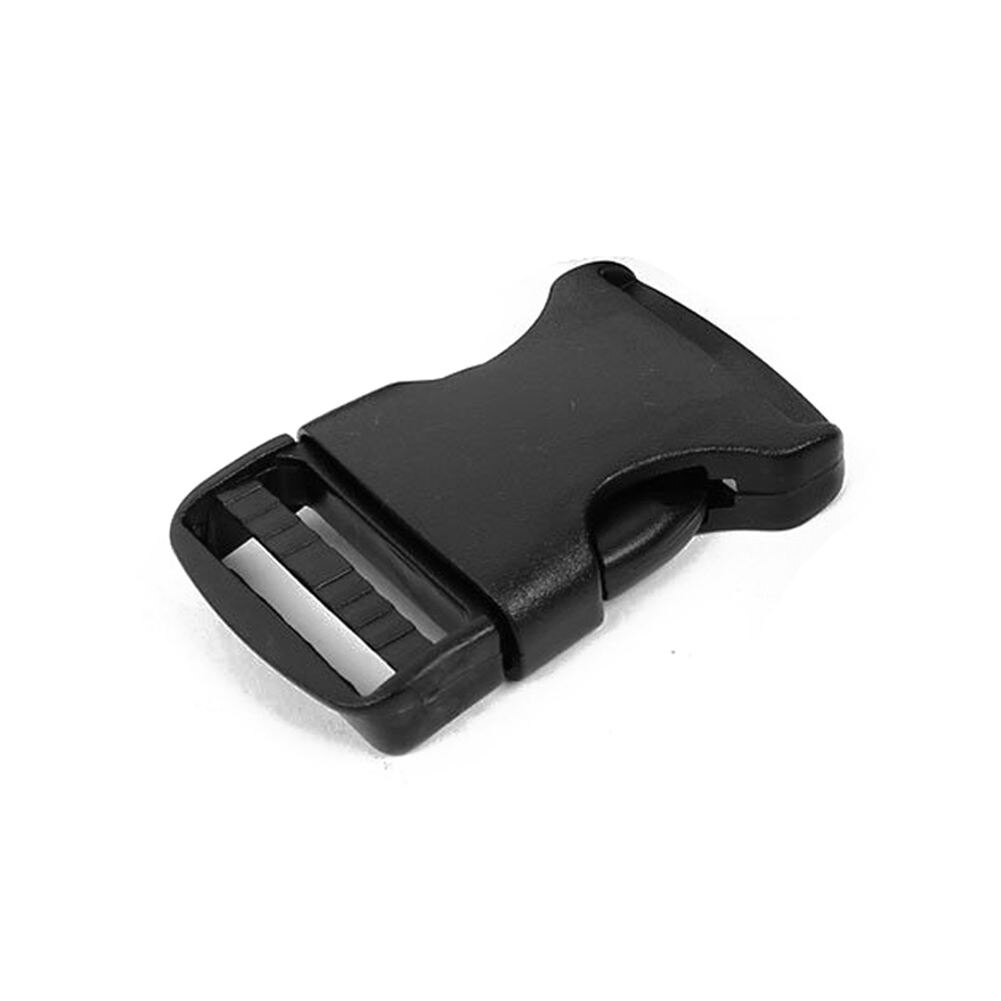 10x Hard Plastic Strap Band Belt Side Release Buckle 3cm Width Black