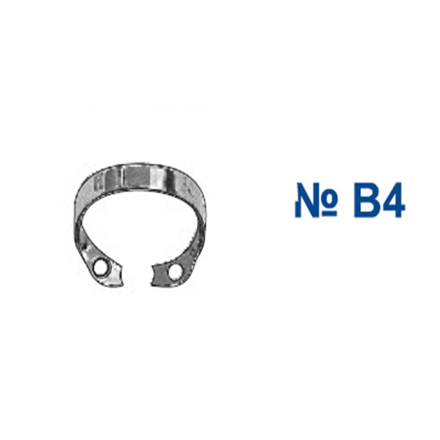 Morsetti per dighe in gomma dentale B1 B2 B3 B4 B5 B6 morsetto per Brinker per incisivi anteriori e morsetti per canini per forniture dentali: B4