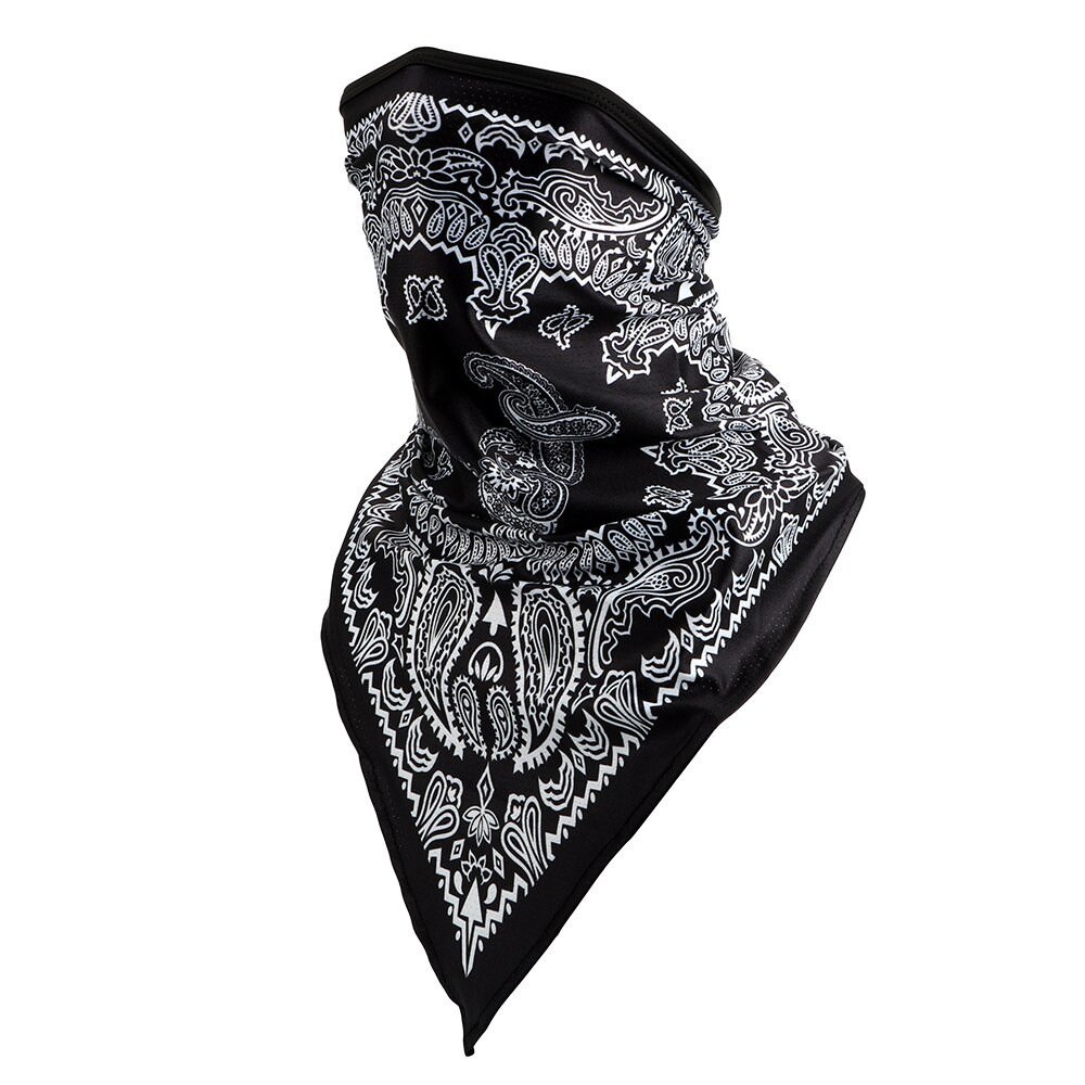 FORAUTO Soft Moto Half Mask Motorcycle Face Shield Breathable Face Mask Quick Drying Multifunctional