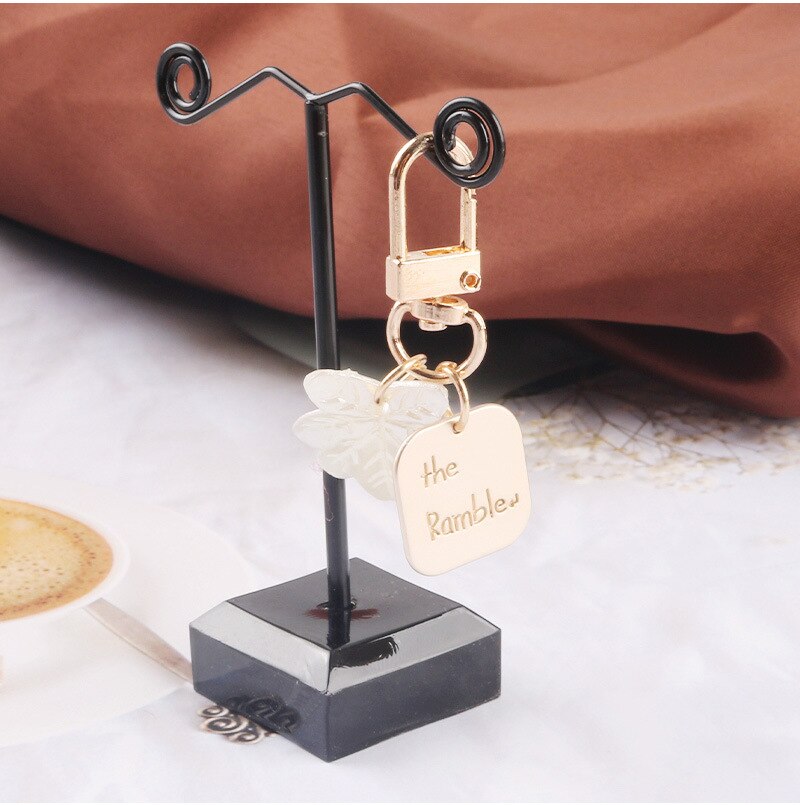 Personalized Heart Keychain With Initial Letter - Unicorn Design Bag Charm For Preppy Gifts - View #4