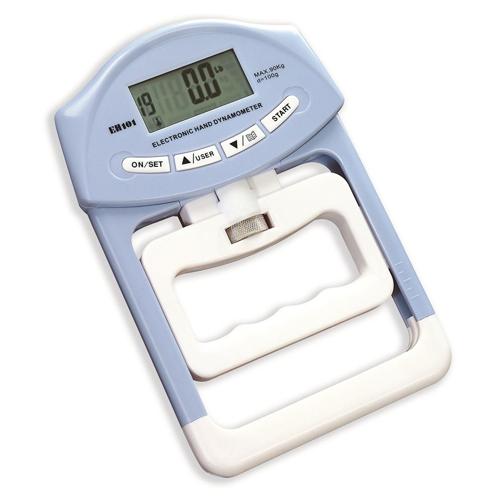 Digital Hand Dynamometer Grip Strength Measurement Meter Auto Capturing Hand Grip Power 200 Lbs / 90 Kgs