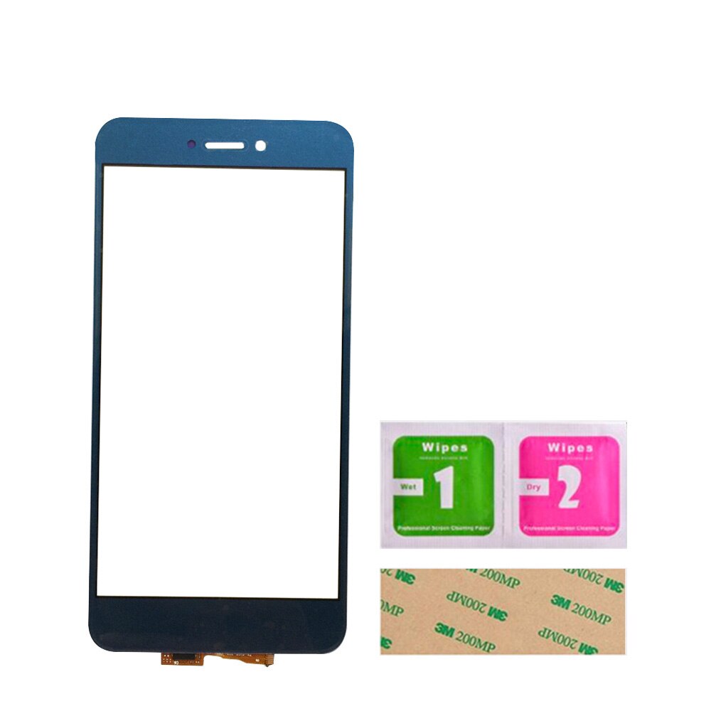 Mobiele Touch Screen Voor Huawei Honor 8 Lite 5.2 ''Touch Screen Panel Glas Voor Huawei P8 Lite Digitizer sensor Voor Glas: Blue No Tools