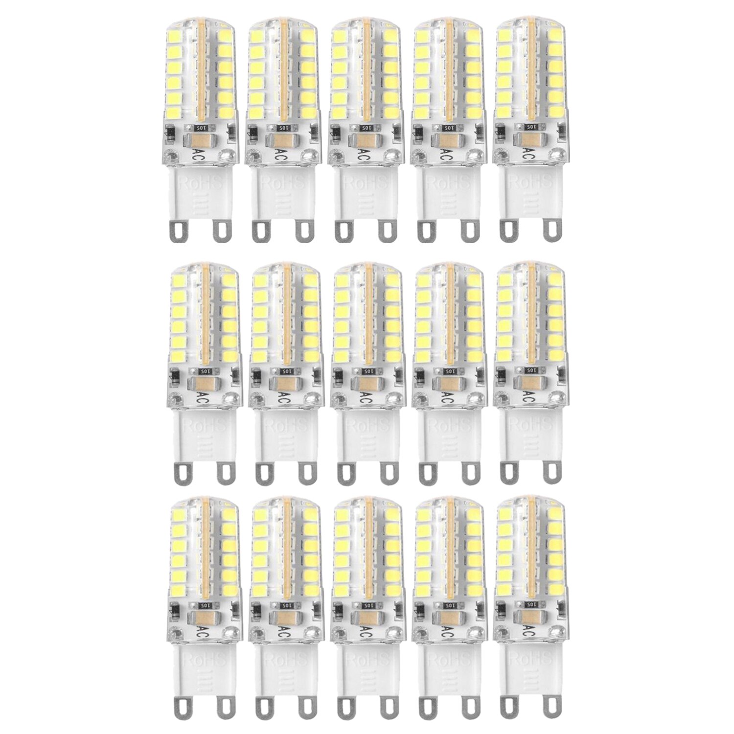 5X G9 Led 2835 48SMD Capsule Lamp Gloeilamp Lampen Vervangen Halogeen 200-240V Belangrijkste Kleur: koel Wit Wattage:G9 4W(2835 Chips)