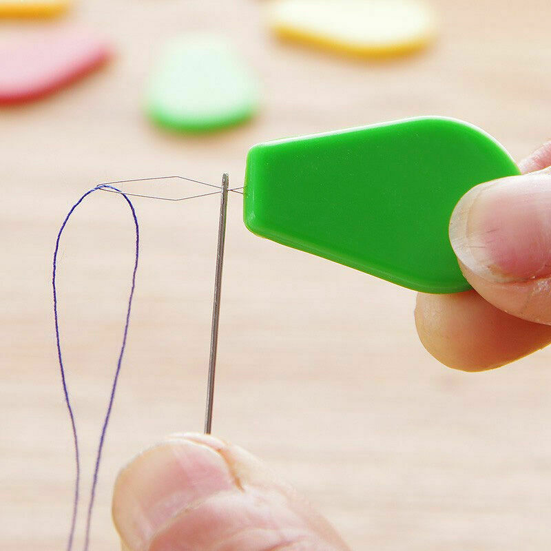 3 stks/set Plastic Naaien Ring Vinger Draad Cutter Protector