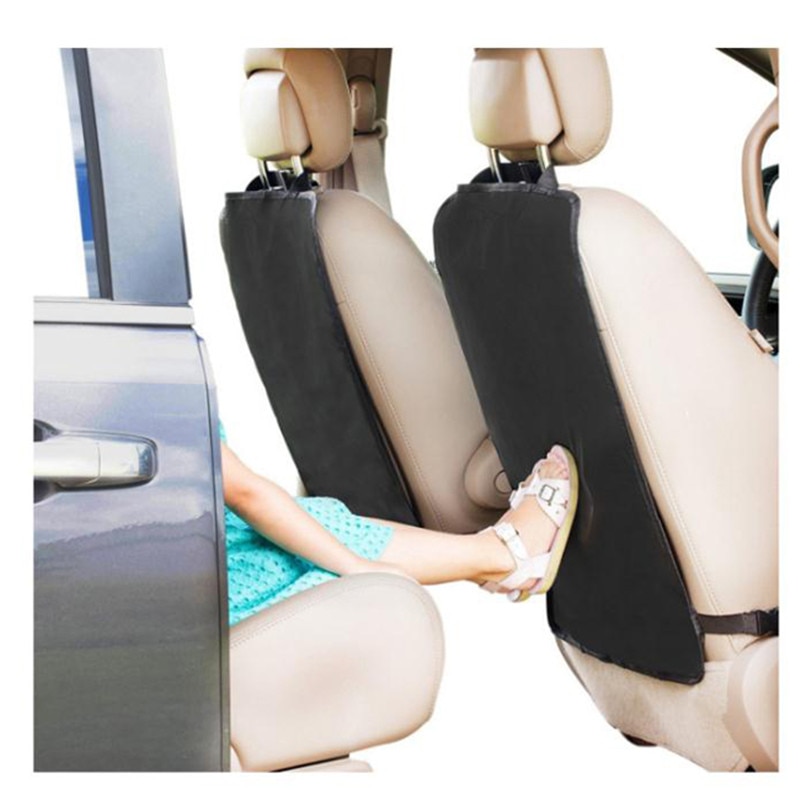 Universele Auto Seat Terug Organisator Storage Bag Car Seat Terug Scuff Vuil Bescherm Cover Voor Kind Baby Kid Kick Mat pad