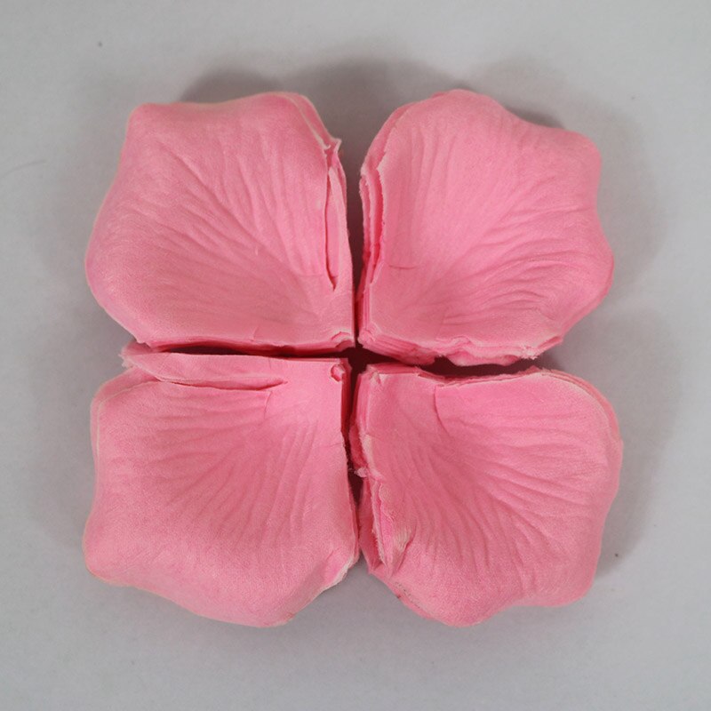 Pétalos de rosa no tejidos, decoración de color para de cumpleaños, boda, compromiso, alfombra roja, accesorios, 36g: Rosa