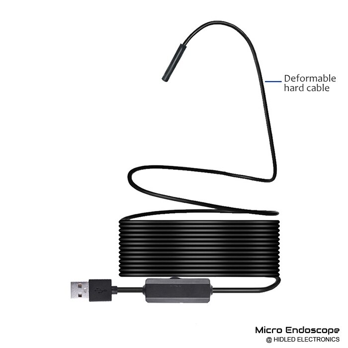 Micro Endoscope d'inspection industrielle Wifi 1200P HD | Micro-Endoscope pour téléphone, Pad et PC