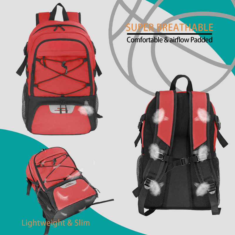 Sporttasche mit separatem Ball halter Basketball rucksack großes Schuh fach für Basketball Fußball Volleyball Schwimm gymnastik Reisen