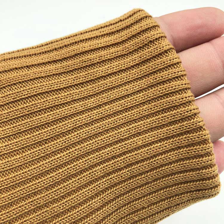 40cm 1PC waWristband Fold Over Elastic Wristband Cuff Pair Jacket Cuffs Trousers Cuff Trim Clothing DIY Sewing Accessories