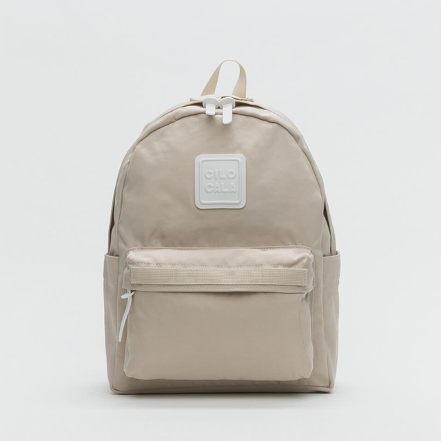 M Mochila bonita estilo kawaii para mujer, bolso escolar impermeable de nailon para adolescentes y niños, bolso para ordenador portátil, mochila de viaje para hombre: Beige