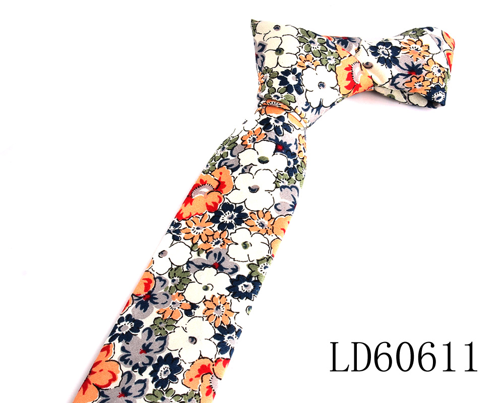 Print Skinny Neck Ties For Men Women Slim Cotton Tie For Boys Girls Suits Ties For Wedding Party Men's Necktie Gravatas: Lavender