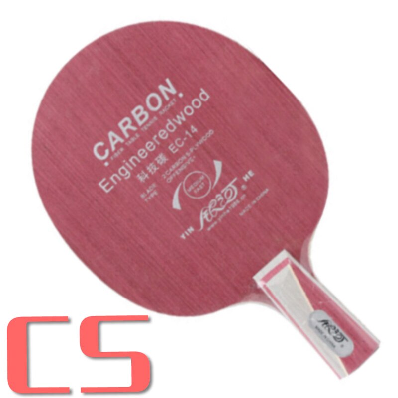 Galaxy Milky Way Yinhe EC-14 Carbon EC 14 EC14 Engineeredwood OFF+ Table Tennis Blade for PingPong Racket: CS  short handle