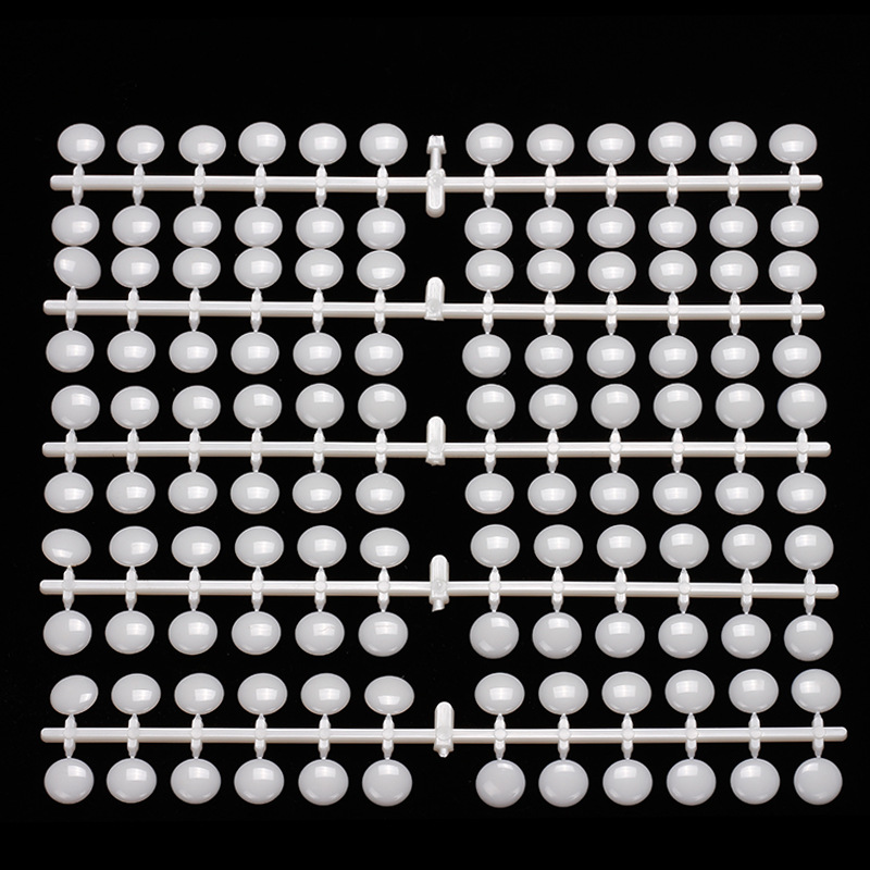 Exhibición de arte de uñas postizas de Punta 24/120, tabla de muestras de oso/forma redonda, paleta de colores de uñas acrílicas, tarjeta de práctica de pintura de esmalte de Gel UV