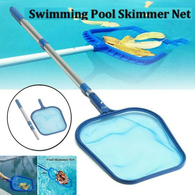 Leaf Net Grade Fine Mesh Pool Skimmer Net Bag Catcher Aquarium Swimming Pool Cleaning Tools Rake Accessories