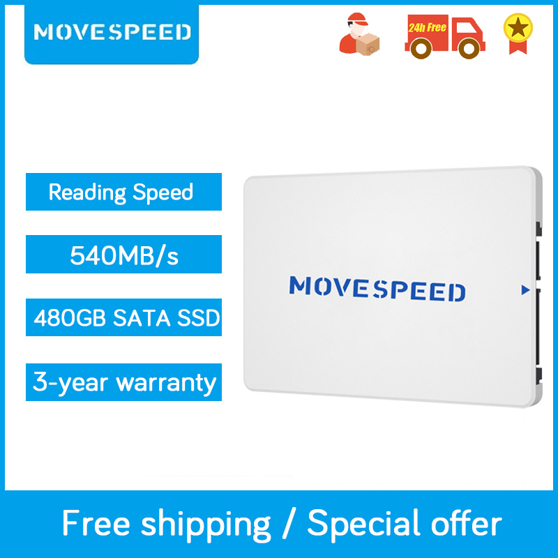 Movespeed SATA3 Ssd 480Gb Hdd 2.5 Harde Schijf Schijf 2.5 &quot;Interne Solid State Drive