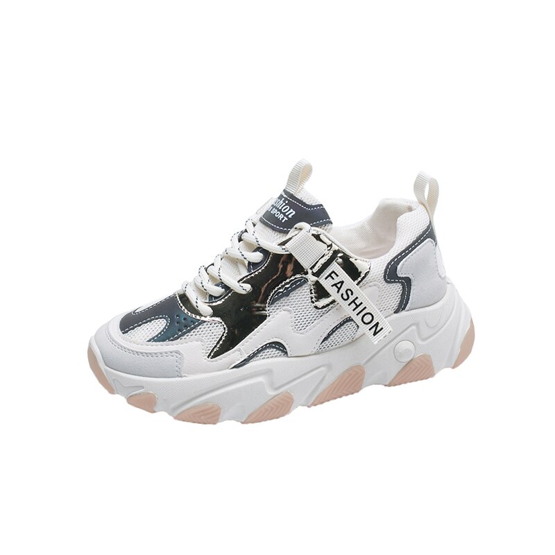 Kvinder sneakers designere chunky vulkaniserede sko pink afslappet gammel far sko kvinde tennis kvindeligt mærke platform sneaker