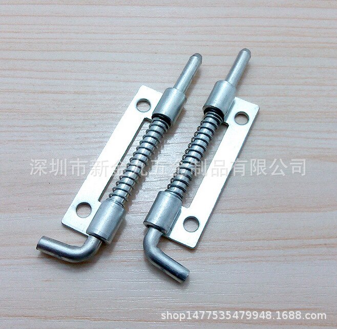 Born Long-Shaped No. Cl225-3 Spring Latch Welding Hinge Hinge with Hole 5mm Door Distribution Box Iron Bolt