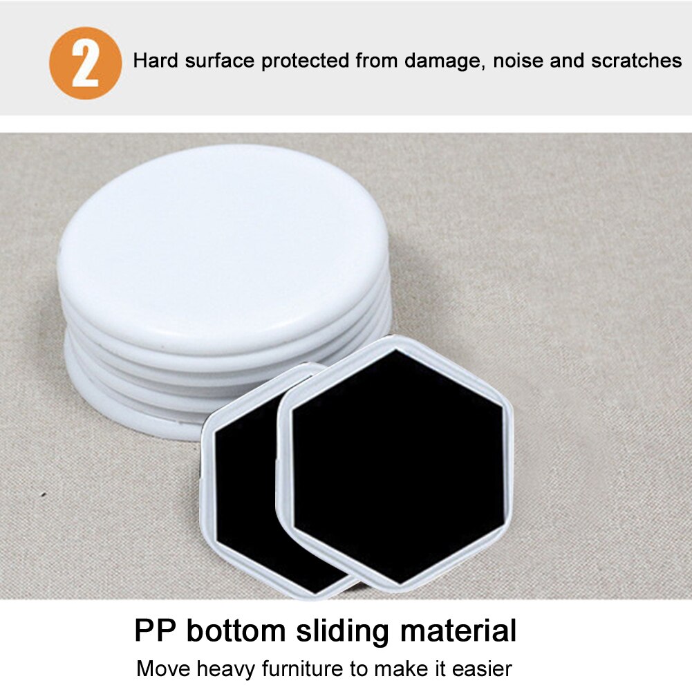 Heavy Duty Table Moving Pads Wear Resistant Accessories Labor Saving Anti Scratch Home Floor Protectors Chair Furniture Sliders