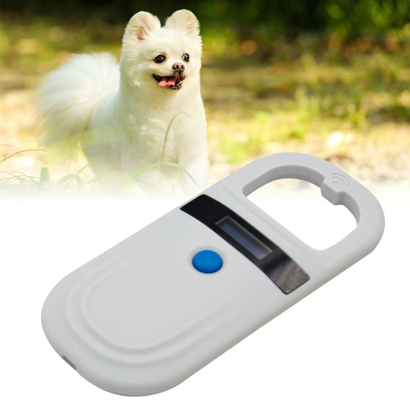 Animal Identification Chip Code Scanner Pet Dog ID Electronic Reader Transponder R7RC