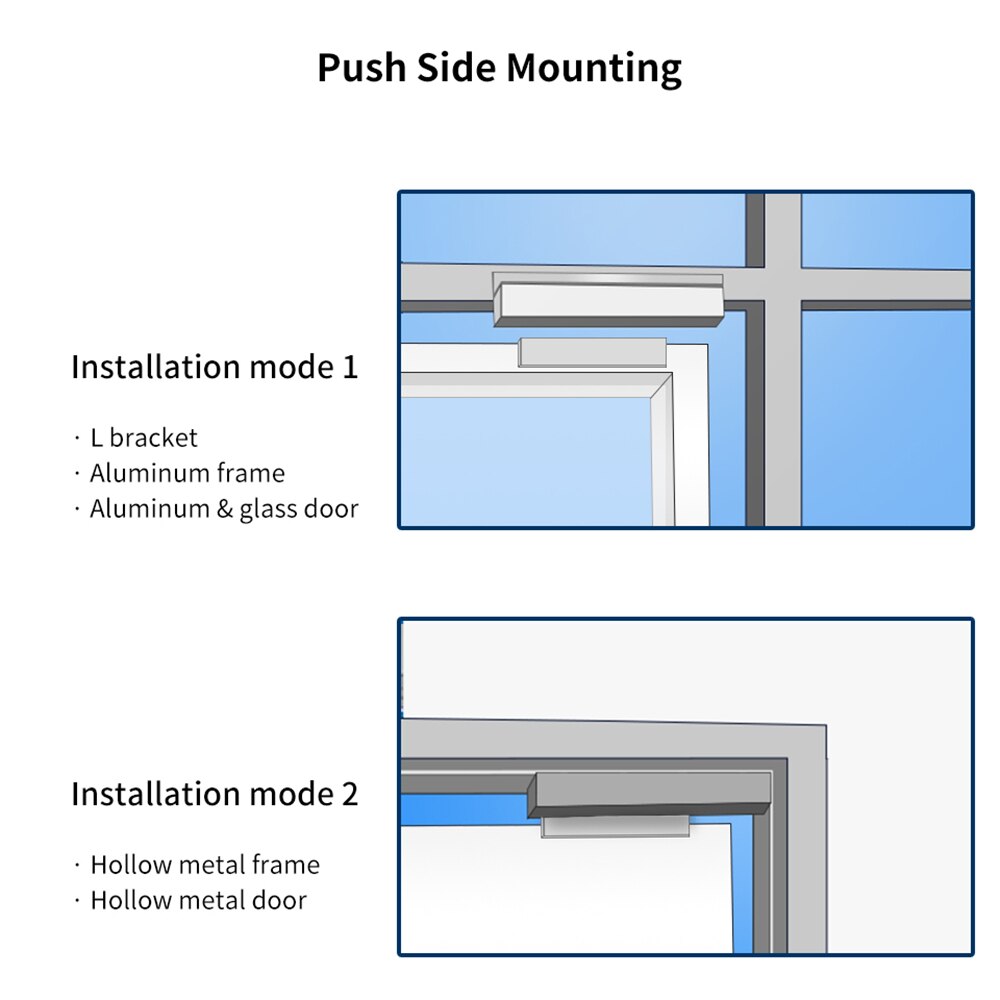 Jeatone 180KG DC 12V Magnetic Electromagnetic Lock Flush Mount for Home Door Gate Access/Access Control System