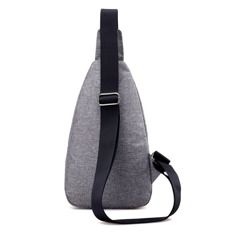 Mochilas männer Einzigen Gurt Leinwand Rucksack männlichen lässig schulter dreieck Rucksack kreuz-körper brust tasche freies hologramme