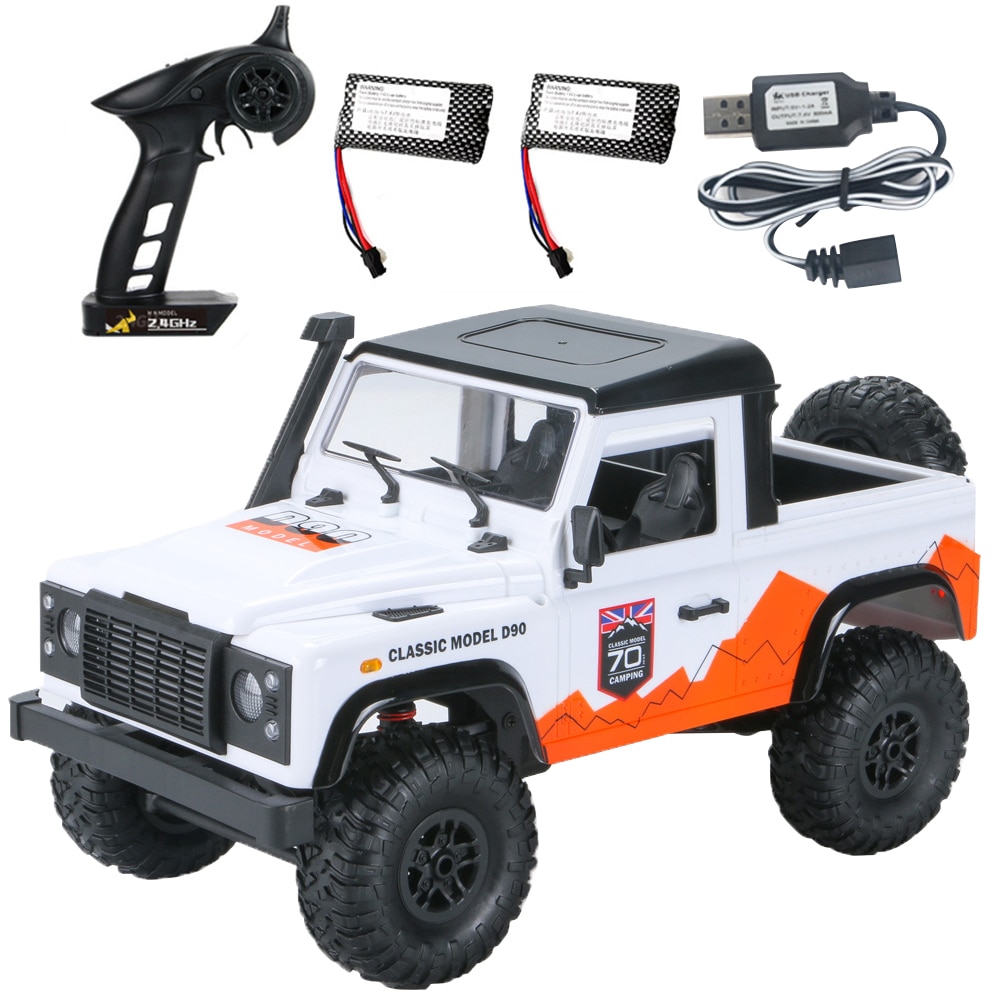 MN99A 1:12 Vrachtwagen LED Verlichting Kids Speelgoed Volledige Schaal Elektrische RC Auto Met Afstandsbediening Racing Off Road Kinderen rock Crawler