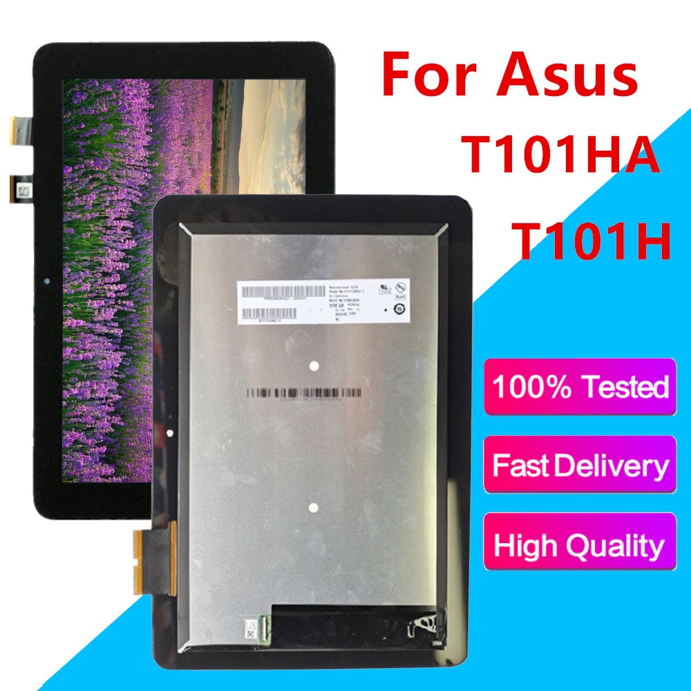 LCD Screen Display With Touch Screen Digitizer Full Assembly Replacement For ASUS Tranformer Book T101 HA T101H T101HA