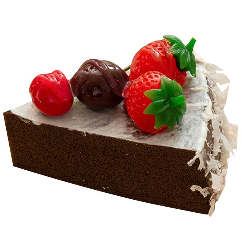 Mini pastel decorativo Triangular Artificial, modelo de comida, postre, fotografía, decoración del hogar, artesanías: 2