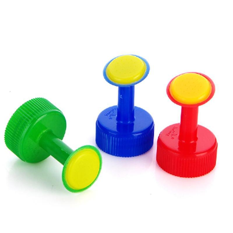 5 stuks/zak pvc plastic mineraalwaterfles douchekop diy bewatering sproeier tuinieren potplanten gereedschap: Default Title