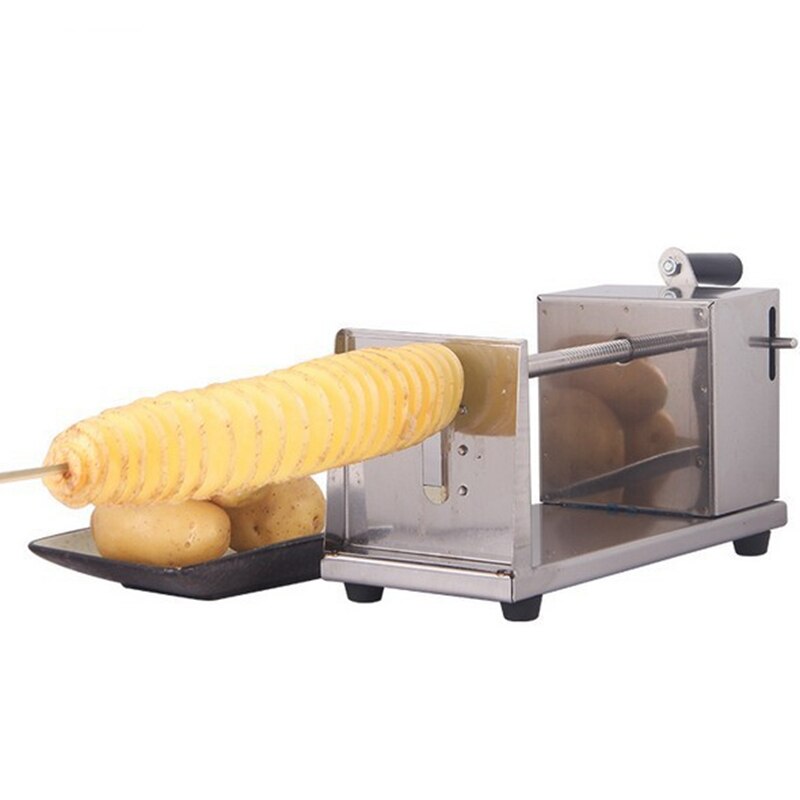 Manual tornado potato cutter machine spiral cutting machine chips machine Kitchen Accessories Cooking Tools Chopper Potato Chip