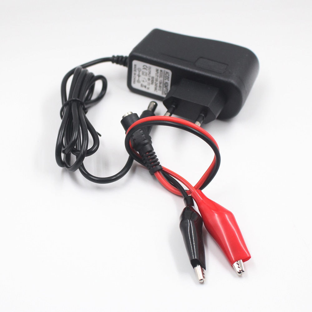 6V1A Charger Adapter Ac/Dc 6V 1A Schakelende Voeding Adapter Omgekeerde Polariteit Negatieve Binnen Eu Plug 5.5mm X 2.1 Mm