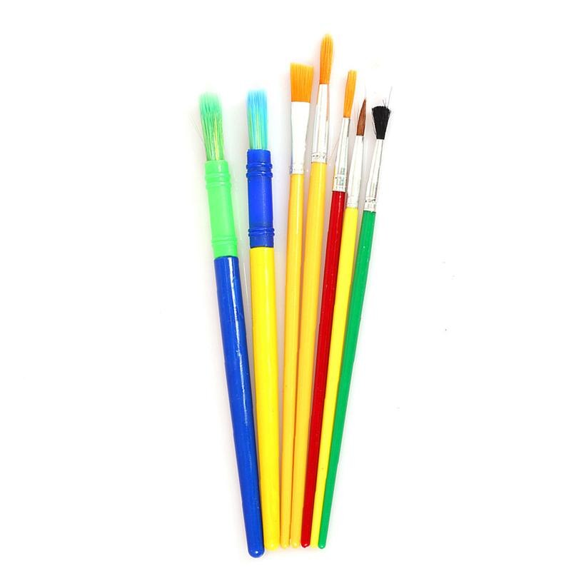 Juego de pinceles de pintura para niños, set de pinceles para pintar, arte para guardería, habitaciones y hogar, 15 Uds.
