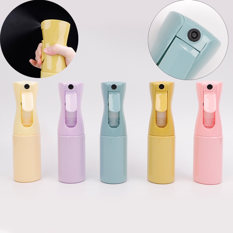 Bouteille de pulvérisation à haute pression pour les cheveux, arrosage continu, automatique, pour les coiffeurs, 300ml